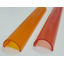 Hard extruded cover for LED lighting, polycarbonate cover with excellent light diffusion properties.