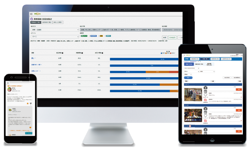 多店舗業務支援システム『店舗Linkle』