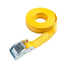 25mm wide cam buckle belt, endless type 5.5M, yellow