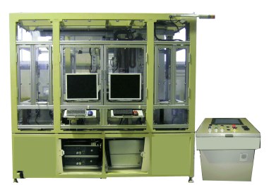 『アルミ－セラミックス基板　自動超音波探傷装置』