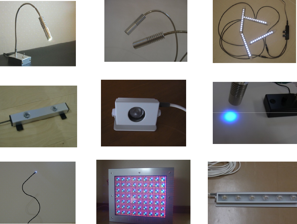 LED照明の試作・製造 　用途に合った照明