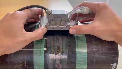 【事例】溶接ビート上からの超音波探傷試験＜パラレル走査＞