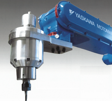 フローチング付バリ取り加工ユニット