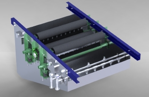 水洗式ベルトクリーナ　NVC-WS