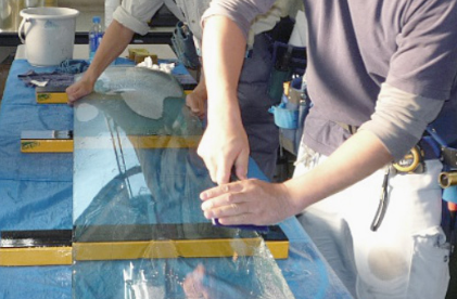 簡易防弾フィルム『ノース・アルティメイト・フィルム』