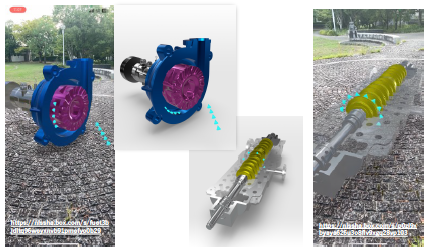 原寸大表示ARカタログ制作サービス