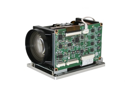 18倍ズームレンズ内蔵4K 60fpsカメラ(モジュールタイプ