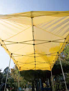 ワンタッチイベントテント『かんたんてんと　メッシュタイプ』