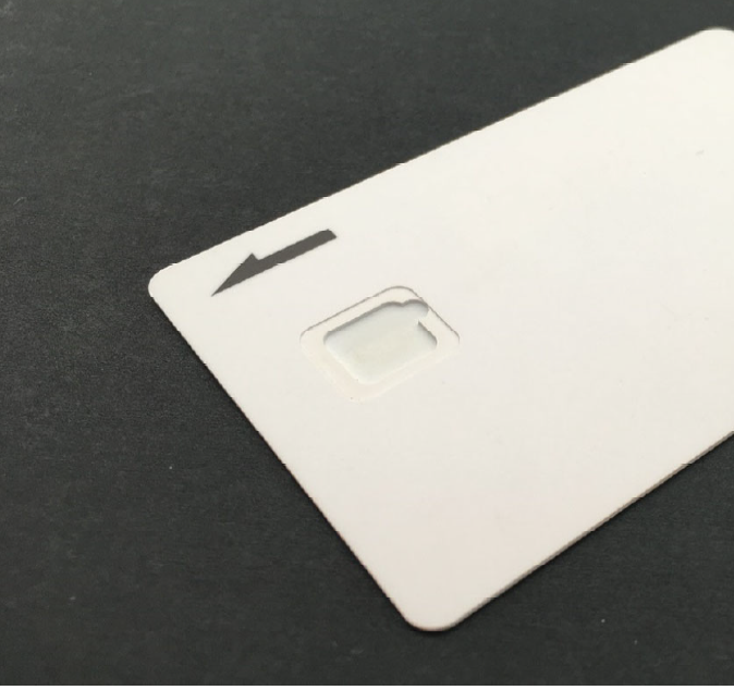 【切削加工・ザグリ加⼯(段加⼯）事例】ICカード