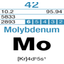 マテリアル『モリブデン』