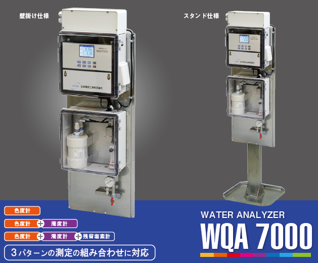 プロセス用『濁度・色度計』　WQA7000