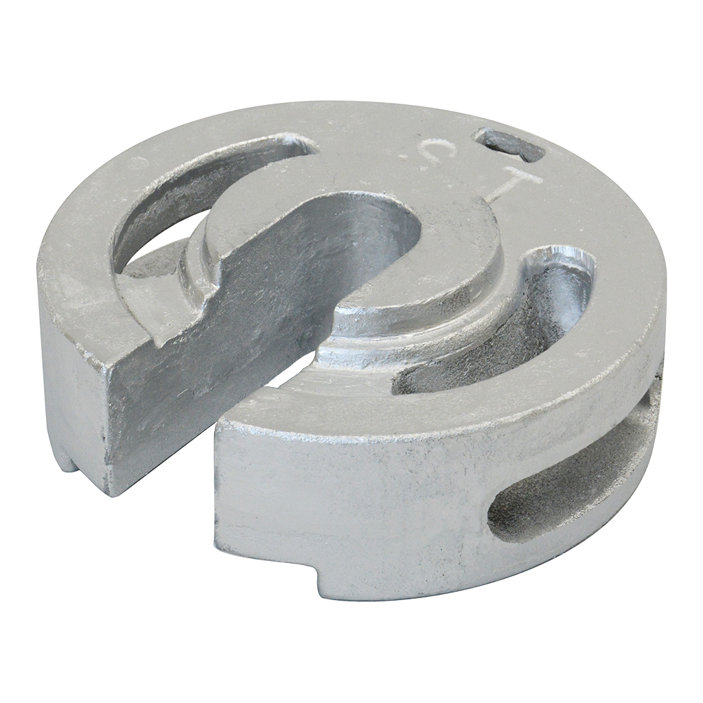 shinanotent 【STウエイト 20kg×10個】 タープ テント おもり ペグが使えない場所でも 挟むだけの簡単設置 鋳鉄 カーテン ウェイト