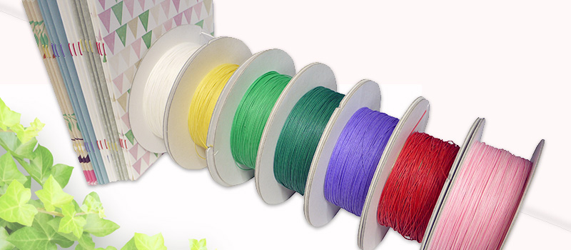 製本サービス『色こより綴じ』