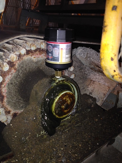 廃棄物処理施設　スートブロワー用自動給油器