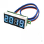 LEDデジタル電流計 DCV4-100blue