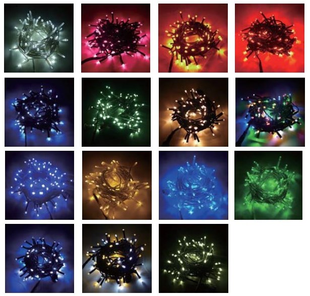 LEDイルミネーション2芯100球LEDストリングライト！