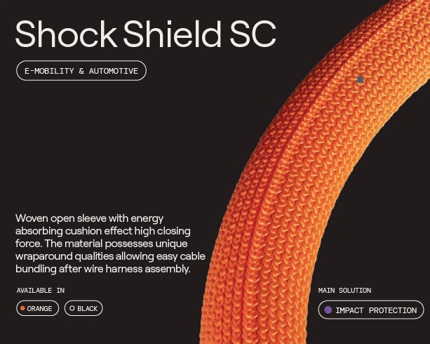 【配線保護】耐衝撃スリーブ『Shock Shield SC』