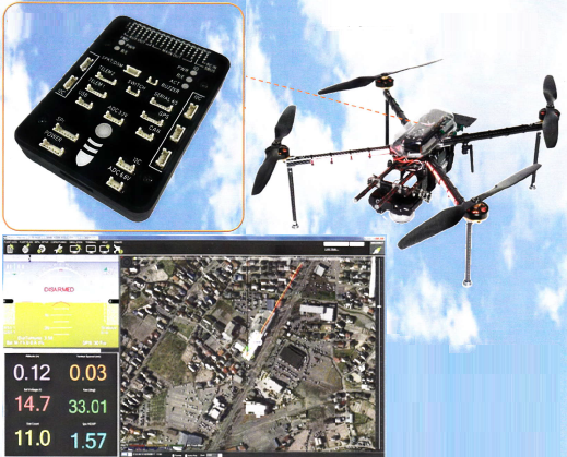 ドローン「無人航空機用フライトコントローラー」