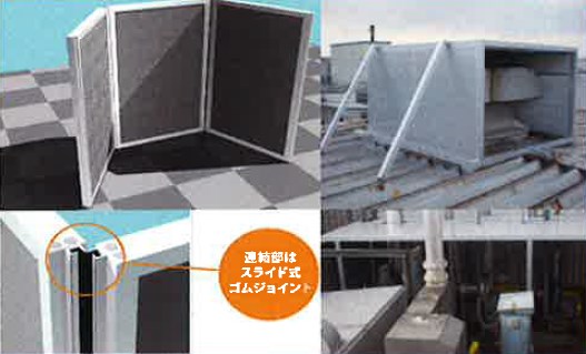 防音・吸音システム（ブルサウンドシステム）『Qオンパネル』