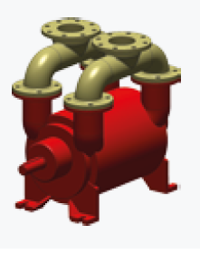 水封式真空ポンプ『VPC』