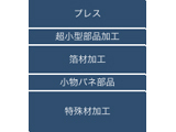 超精密のプレス部品、順送型の製造