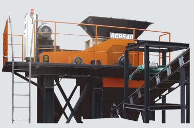 ガレキ専用解砕機 「RCR」