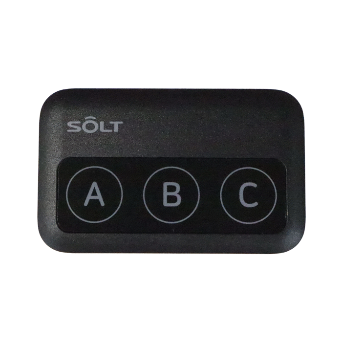 SOLT ST-M3 SB-9チャイム、呼び出し送信機と受信機、送信機１５個 呼び出しベル 工場用（製造業）SOLT 3ボタン送信機 メデタヤ