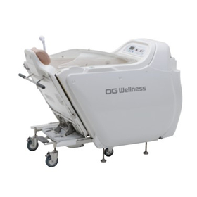 座ったまま介助入浴『セレーノ チェアイン　HK-3800』 製品画像
