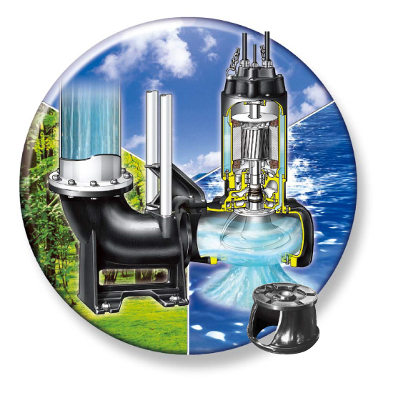 設備用水中ポンプ CN・CW（C型大口径） | 新明和工業 - Powered by