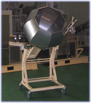 食品向け材料の撹拌（かくはん）　味付け　コーティング装置