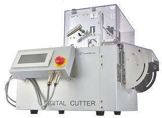 最大200ｍｍ幅、デジタル測長切断機、カット機