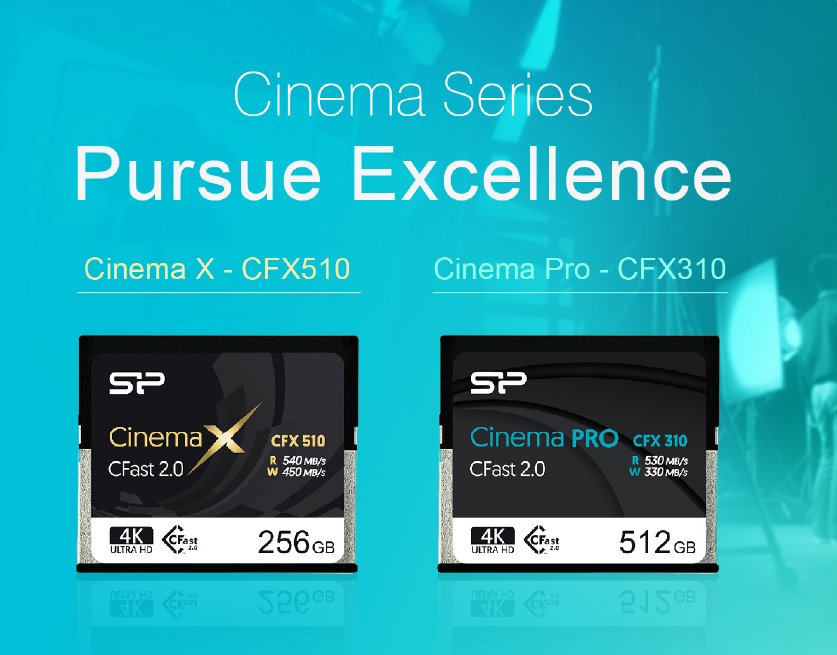 産業用グレード CFastカード プロ映像制作に好適 