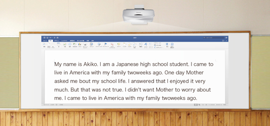 ウルトラワイド超短焦点プロジェクター『ワイード プラス』