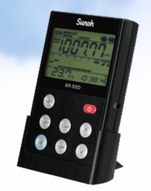 高精度デジタル気圧計/高度計『BR-55D』