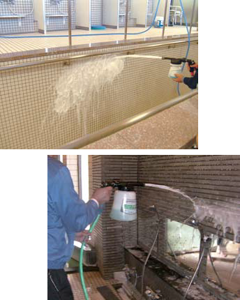 浴室清掃製品『ハイジェニックス フォームクリーニングシステム』