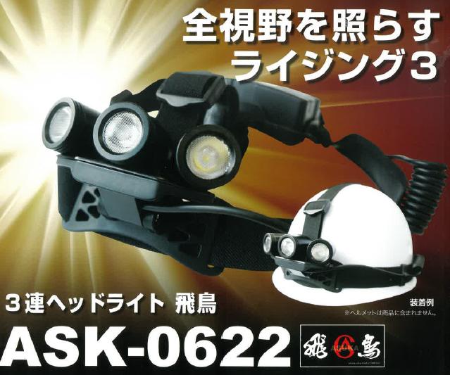 ※ガレージ整理特価※ アプリリア製ベスパラージのヘッドライト。値下交渉可です。 3連ヘッドライト飛鳥 『ASK-0622』 アスカカンパニー | イプロスものづくり