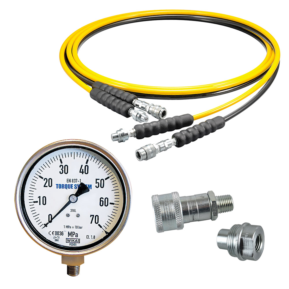 トルクホース 1:6スケール ラジオコントロールカー ホース・カップリング・圧力ゲージ ｜ トルクシステム | バルカー