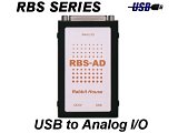 USBインターフェイス付AD/DAコンバータ　RBSシリーズ