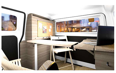 モバイルオフィス/災害対策車　MOBILE WORK SPACE