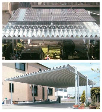 鉄骨製ガレージ「ＫＥガレージ」