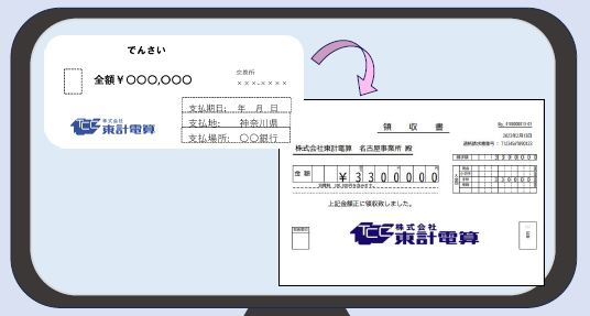 電子記録債権での取引の際に入力を簡便化！電子記録債権連携システム