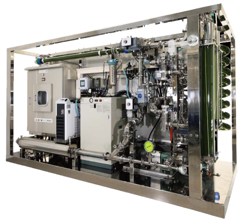 ガラス管閉鎖式フォトバイオリアクター『AlgaCube』