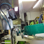 Parts feeder for substrates with image processing inspection device.
