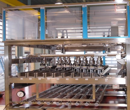 製薬・中間体製造工場でのレシピ切換時の配管切換作業を自動化