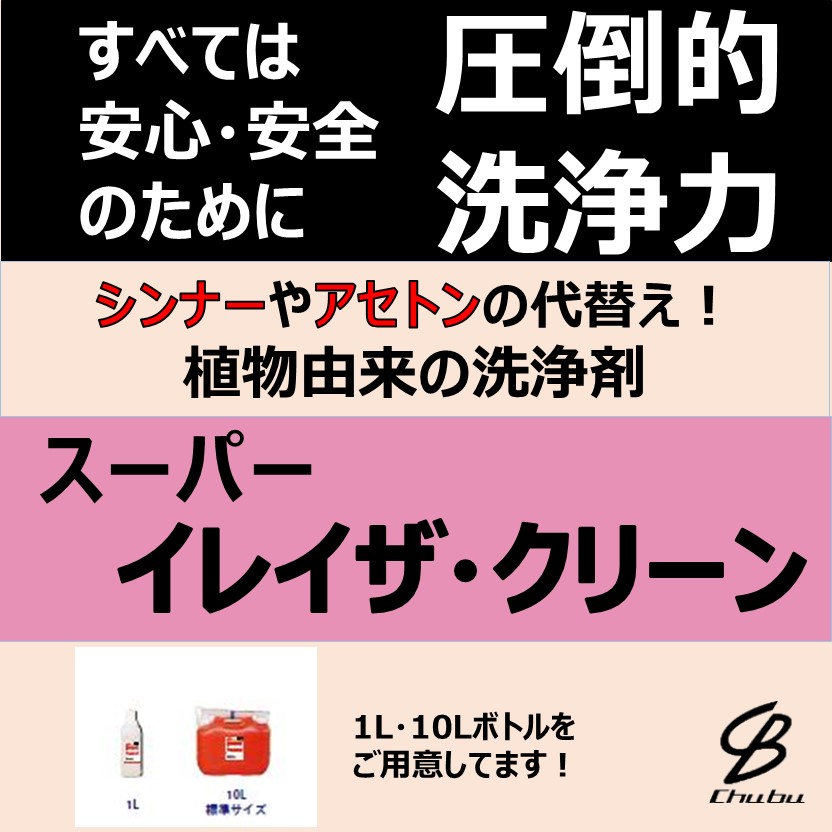 植物由来の強力洗浄剤『スーパーイレイザクリーン』 | 中部 - Powered