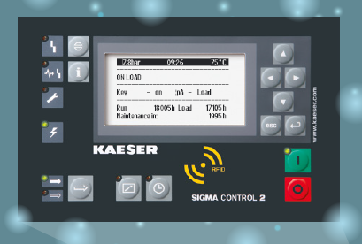 コンプレッサーコントローラー『シグマ・コントロール2』 | ケーザー