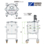 MU-DTPJ Temperature Control Stirring Unit - Pressure-Resistant Jacket - Mount Type