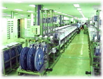 REEL to REEL Agスポットめっき装置