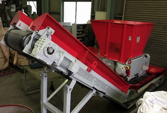 プッシャー式1軸破砕機【ドラゴンシュレッドDS22シリーズ】