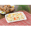 Leak-resistant inner and outer fitting plastic food container for cold side dishes (CBF Deli)